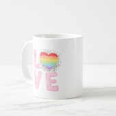 Mug Heureuse Sainte-Valentin 2023 Idée pour elle (Devant gauche)