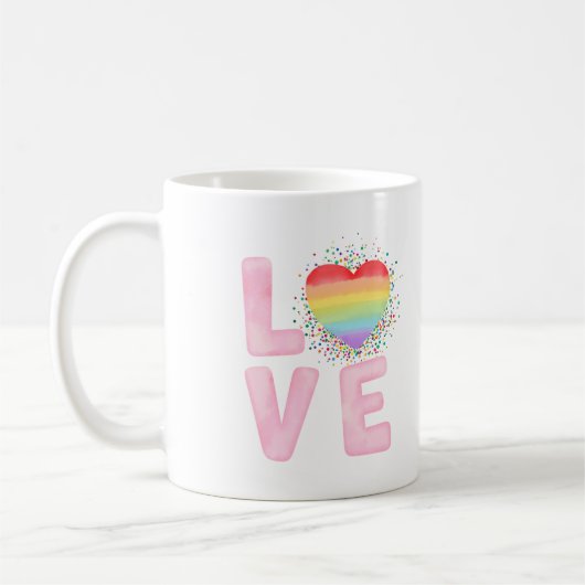 Mug Heureuse Sainte-Valentin 2023 Idée pour elle (Gauche)