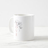 Mug Heureuse Sainte-Valentin 2023 - L'amour est l'amou (Devant gauche)
