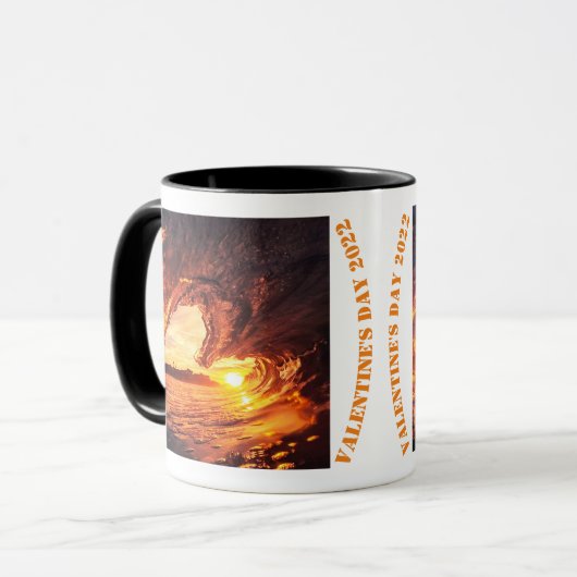 Mug Heureuse Sainte-Valentin 2024 (Devant gauche)