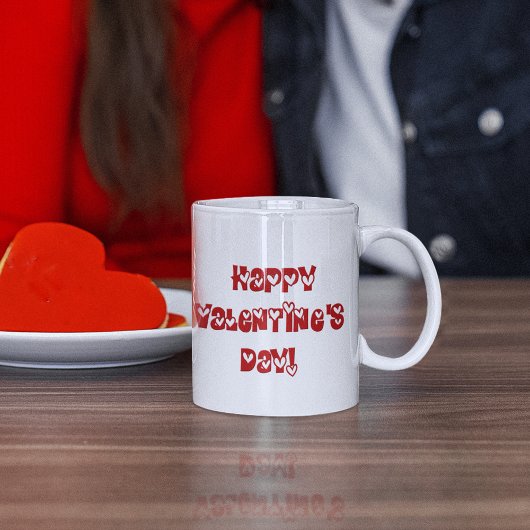 Mug Heureuse Sainte-Valentin avec coeur