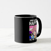 Mug Heureuse Sainte-Valentin de tabac (Devant droit)