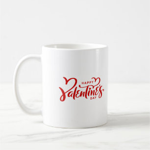 Mug Heureuse Sainte-Valentin en rouge