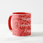 Mug Heureuse Sainte-Valentin-fille mignonne (Devant gauche)