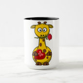 MUG "HEUREUSE SAINTE-VALENTIN" GIRAFFE (Centre)