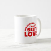 Mug Heureuse Sainte-Valentin - L'Amour Est Le Bonheur (Devant droit)
