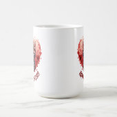 Mug Heureuse Sainte-Valentin Little Kitten avec coeur (Centre)