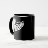Mug Heureuse Sainte-Valentin - Mon Coeur Est Mon Valen (Devant gauche)