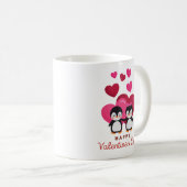 Mug Heureuse Sainte-Valentin Penguin (Devant droit)