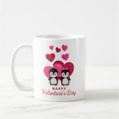 Mug Heureuse Sainte-Valentin Penguin (Gauche)