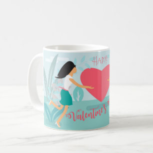 Mug Heureuse Sainte-Valentin Spring Garden