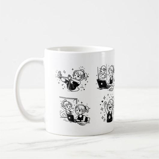 Mug heureux (Gauche)