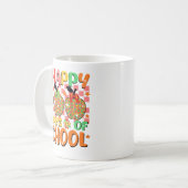 Mug heureux 100 jours d'école . appréciation de l'ense (Devant gauche)