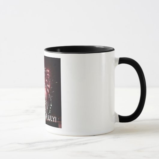 Mug HEUREUX 4 juillet ! (Droite)