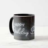 MUG **HEUREUX ANNIVERSAIRE MUG** OU "ENSEIGNANT" (Devant gauche)