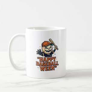 Mug Heureux Baseball Ween Vintage Halloween Baseball D