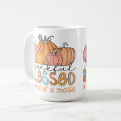 Mug Heureux, béni et un peu comme un Mess ! (Devant gauche)