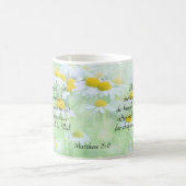 Mug Heureux ceux qui ont faim - Matthieu 5:6 (Centre)
