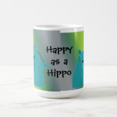 Mug Heureux comme un Hippopotame (Centre)