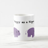 Mug Heureux comme un Hippopotame (Centre)