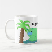Mug Heureux comme un Hippopotame (Gauche)