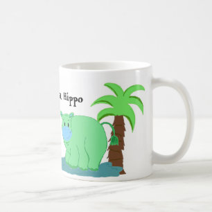 Mug Heureux comme un Hippopotame