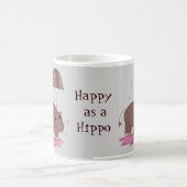 Mug Heureux comme un Hippopotame (Centre)