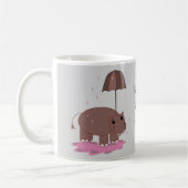 Mug Heureux comme un Hippopotame (Gauche)