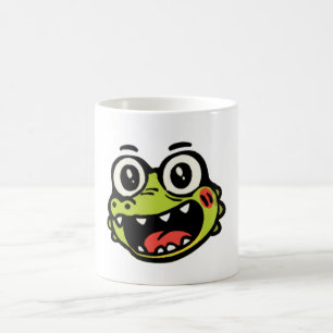 Mug heureux crocodile