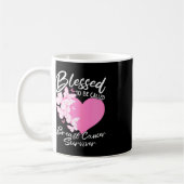 Mug Heureux D'Être Appelé Cancer Du Sein Survivant Pin (Gauche)