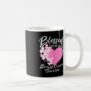 Mug Heureux D'Être Appelé Cancer Du Sein Survivant Pin