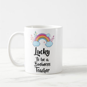 Mug Heureux D'Être Un Mouton D'Enseignant D'Affaires