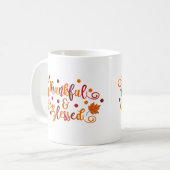Mug Heureux et bénis (Devant gauche)