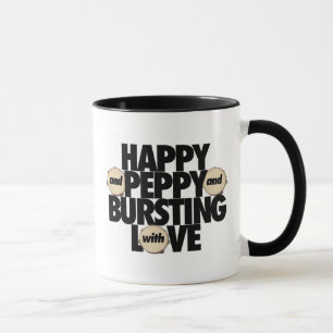 Mug Heureux et énergique et éclatant avec amour