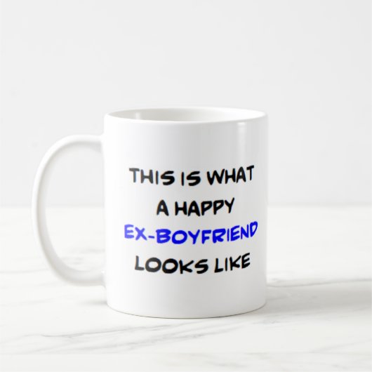 Mug heureux ex-petit ami (Gauche)