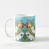 MUG HEUREUX FLUTTERBUN RABBIT PRINTEMPS, FUNNY BUNNY R (Gauche)