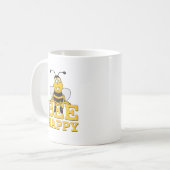 Mug Heureux gaffez l'abeille (Devant gauche)