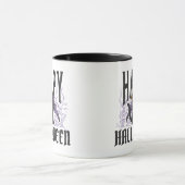 MUG HEUREUX HALLOWEEN CHAT NOIR AVIONS (Centre)