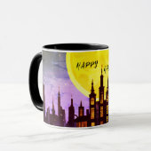 MUG HEUREUX HALLOWEEN CITYSCAPE (Devant gauche)