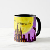 MUG HEUREUX HALLOWEEN CITYSCAPE (Devant droit)