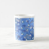 Mug Heureux Hanoukka Falling Star et Dreidels (Centre)