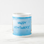 Mug Heureux Howliday Clumber Spaniel (Centre)