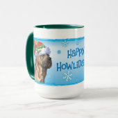Mug Heureux Howlidays Cane Corso (Devant gauche)