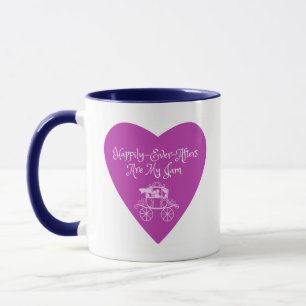 Mug Heureux Jamais après la boue pourpre