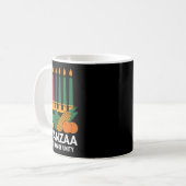 Mug Heureux Kwanzaa bougies Afrique Fête Afrique Améri (Devant gauche)