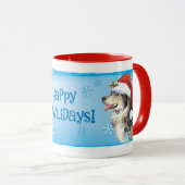 Mug Heureux malemute Howliday (Devant droit)