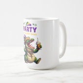 Mug Heureux Mardi Gras Alligator (Devant droit)