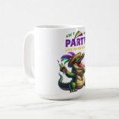 Mug Heureux Mardi Gras Alligator (Devant gauche)