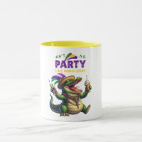 Heureux Mardi Gras Alligator