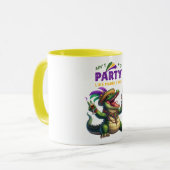 Mug Heureux Mardi Gras Alligator (Devant gauche)